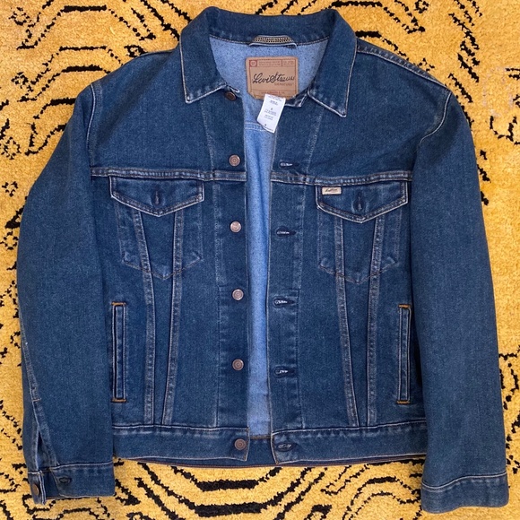 Mens Medium Levis Blue Denim Jacket